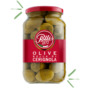 Whole Bella di Cerignola olives 545g