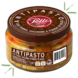 Antipasto Tuna, Zucchini and Mushrooms